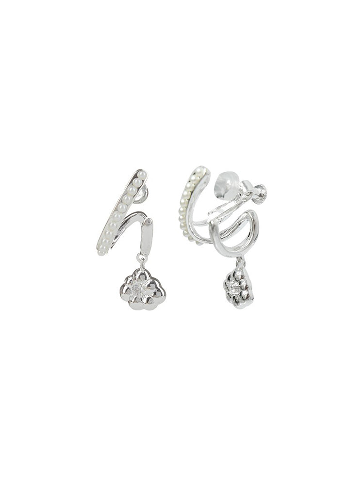 CLOUD CURVE PEARL ERRINGS- CLOUD COLLECTOR