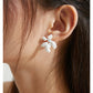 FLOWER OPEL EARRINGS-Freesia