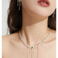 DELICATE FRINGED STAR NECKLACE -Kira