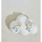 CLOUD SAPPHIRE PEARL ERRINGS- CLOUD COLLECTOR