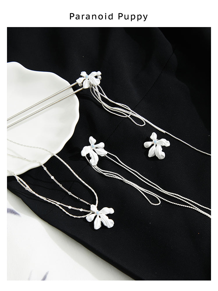 FLOWER TASSEL HAIRPIN HAIR ACCESSORIES——FREESIA