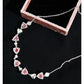 DOUBLE RED GEM NECKLACE - Freud