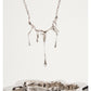 LIQUID LOVE MELTING MINORITY METAL NECKLACE-RIVER