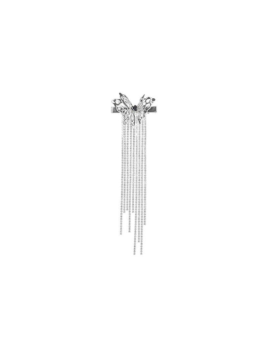 HEAVY METAL BUTTERFLY METAL TASSEL CLIP-COCOON BREAK