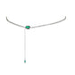 EMERALD ADJUSTABLE WAIST CHAIN-'SSS'
