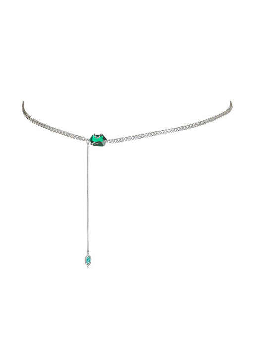 EMERALD ADJUSTABLE WAIST CHAIN-'SSS'