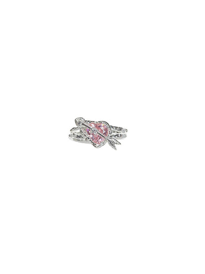 VENUS CUPID'S BOW OPENING ADJUSTABLE RING-CUPID