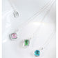 COLORED GLASS CANDY NECKLACE-CANDY
